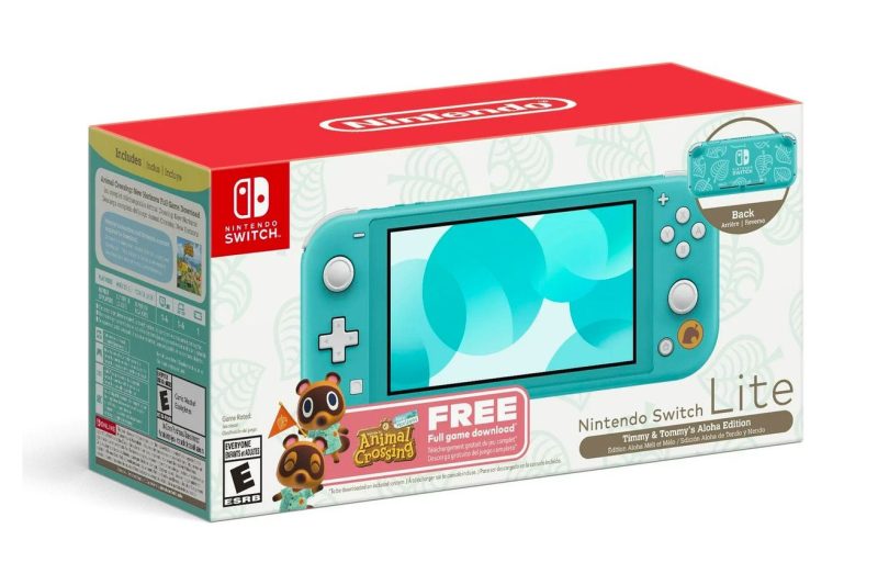 The Animal Crossing-inspired Nintendo Switch Lite is down to its best price yet